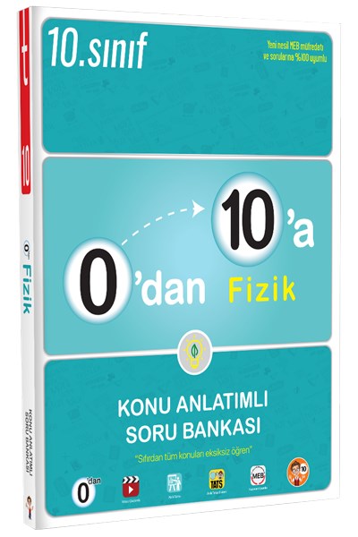 0'dan 10'a Fizik Konu Anlatımlı Soru Bankası - Tonguç Yayınları