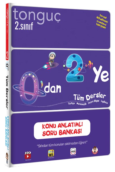 0'dan 2'ye Konu Anlatımlı Soru Bankası Seti - Tonguç Yayınları