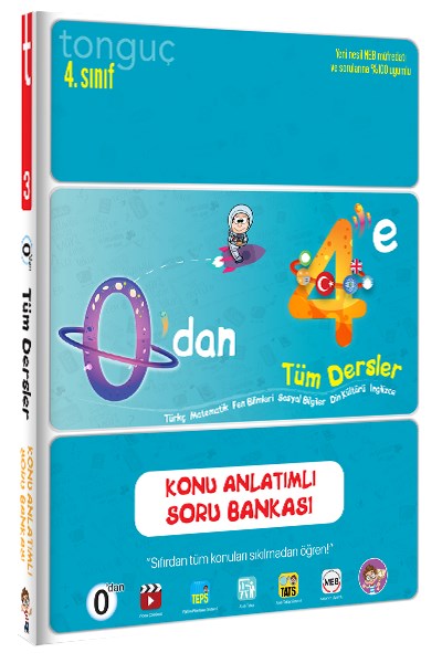 0'dan 4'e Konu Anlatımlı Soru Bankası Seti - Tonguç Yayınları