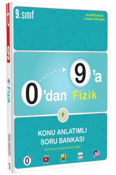0'dan 9'a Fizik Konu Anlatımlı Soru Bankası - Tonguç Yayınları