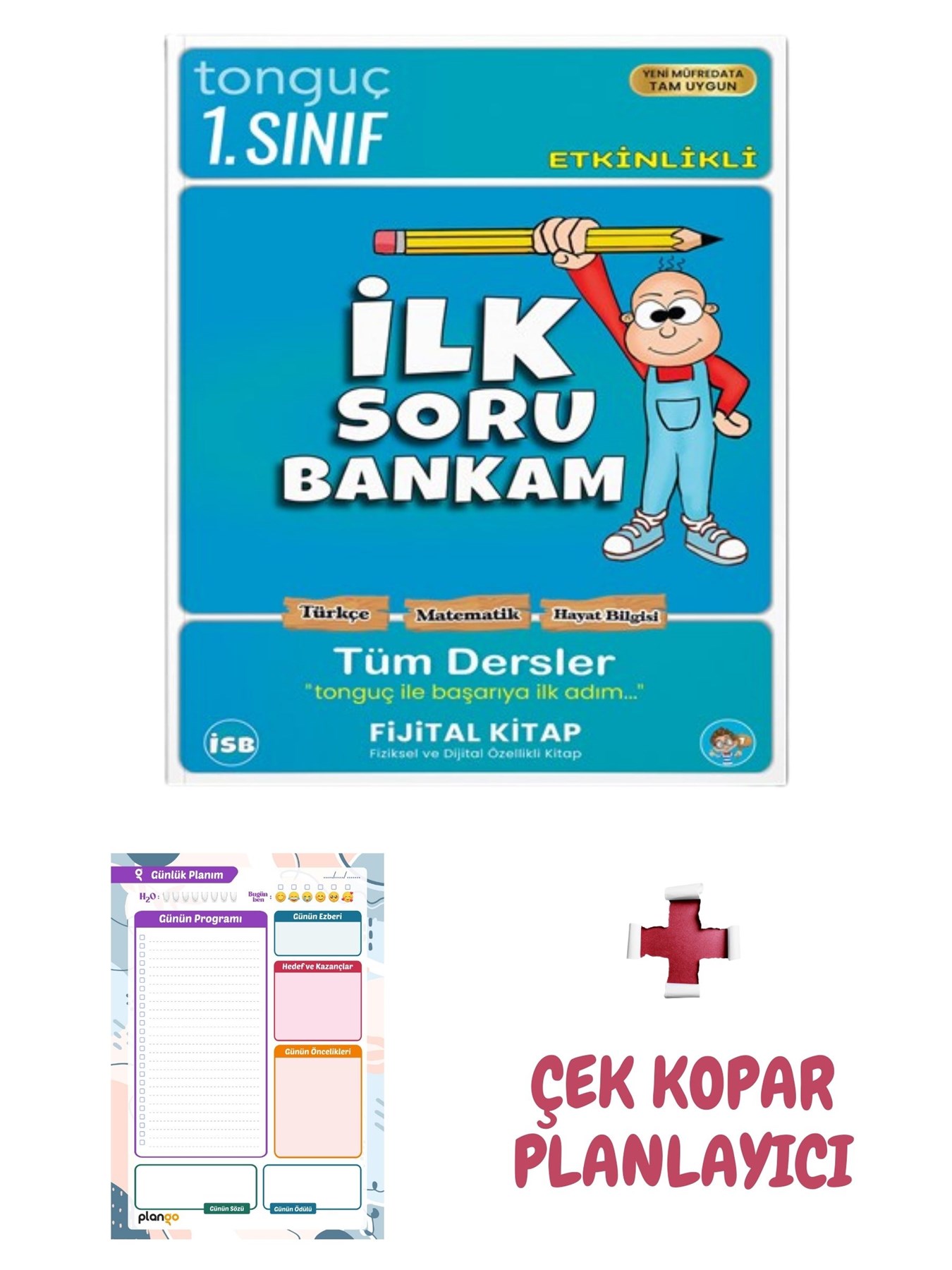 1. Sınıf Tüm Dersler Soru Bankası + Çek Kopar Planlayıcı - Tonguç Akademi