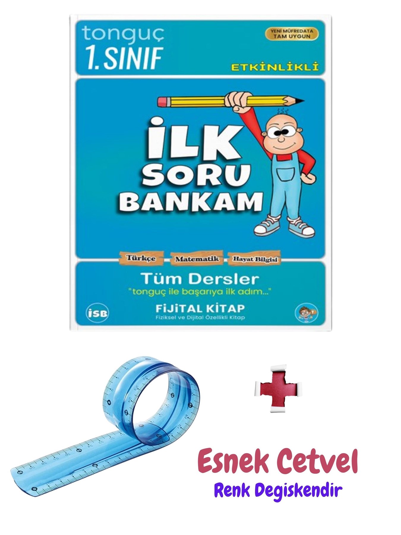 1. Sınıf Tüm Dersler Soru Bankası + Esnek Cetvel - Tonguç Akademi