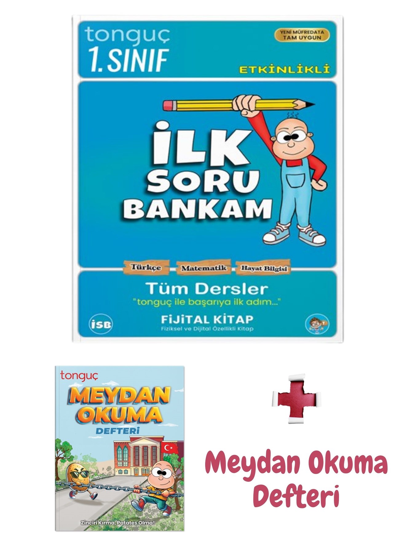 1. Sınıf Tüm Dersler Soru Bankası + Meydan Okuma Defteri - Tonguç Akademi