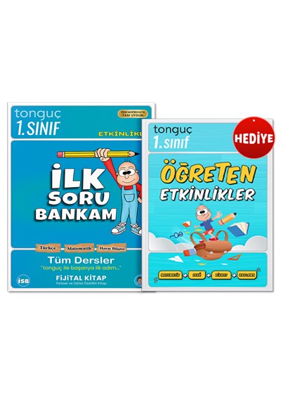 1. Sınıf Tüm Dersler Soru Bankası + Öğreten Etkinlikler - Tonguç Akademi