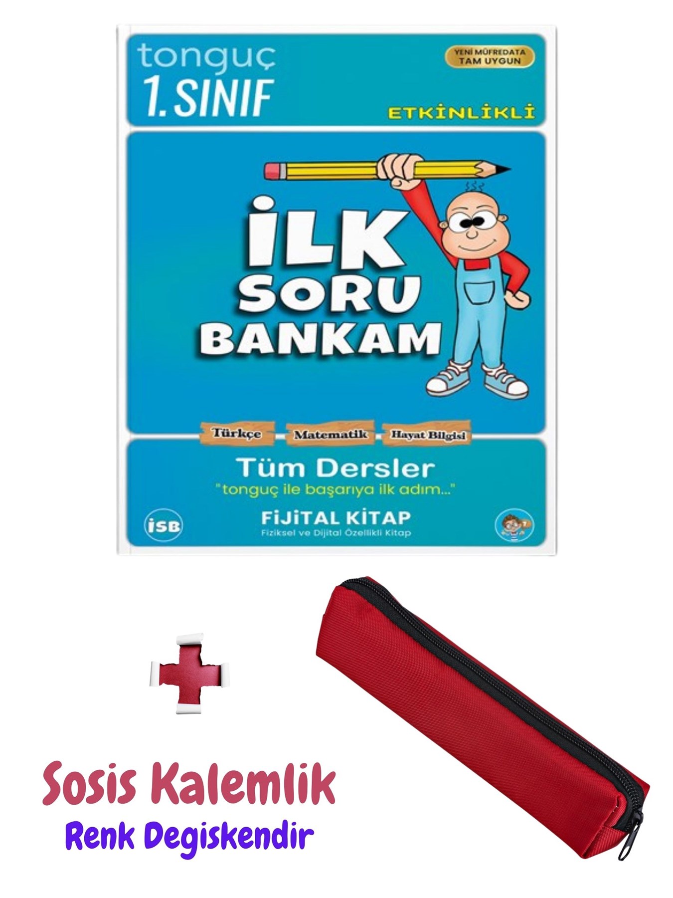 1. Sınıf Tüm Dersler Soru Bankası + Sosis Kalemlik - Tonguç Akademi