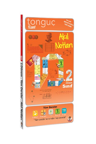 10.2 Akıl Notları Cep Boy 10. Sınıf 2. Dönem Ders Notları  Tonguç Yayınları