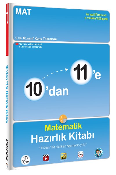 10'dan 11'e Matematik Hazırlık Kitabı - Tonguç Yayınları