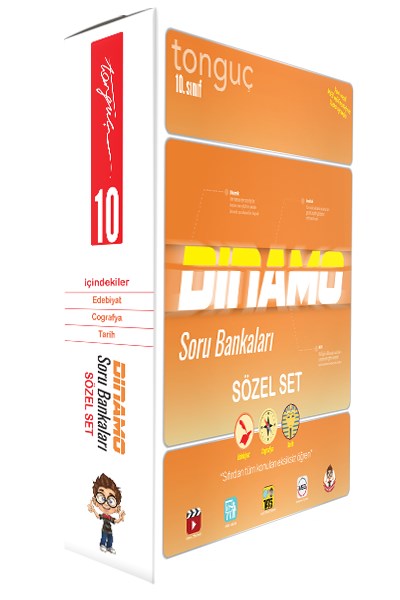 10. Sınıf Dinamo Sözel Set  Soru Bankası Seti  Tonguç Yayınları