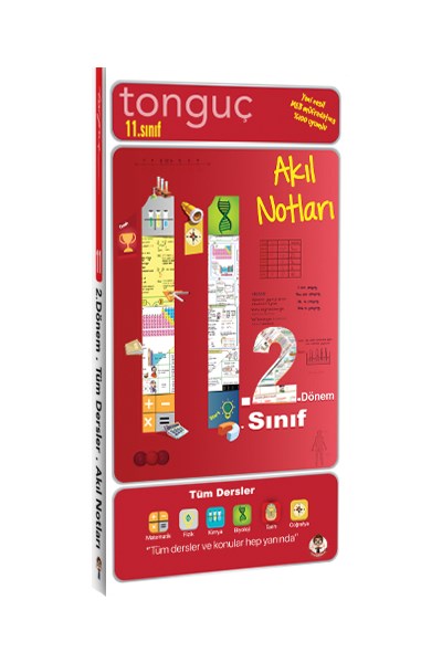 11.2 Akıl Notları Cep Boy 11. Sınıf 2. Dönem Ders Notları  Tonguç Yayınları