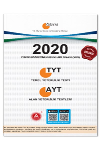 2020 TYT AYT Tıpkı Basım Deneme Sınavı Paketi - A Yayınları