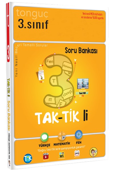 3. Sınıf Taktikli Soru Bankası  Tonguç Akademi