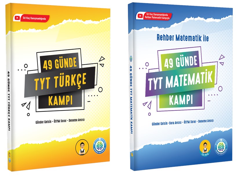 49 Günde Tyt Türkçe Ve 49 Günde Tyt Matematik Kampı  Rehber Matematik