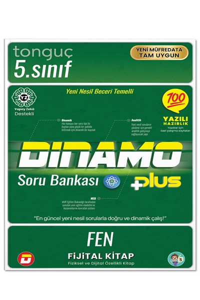 5. Sınıf Fen Bilimleri Dinamo Soru Bankası  Tonguç Yayınları