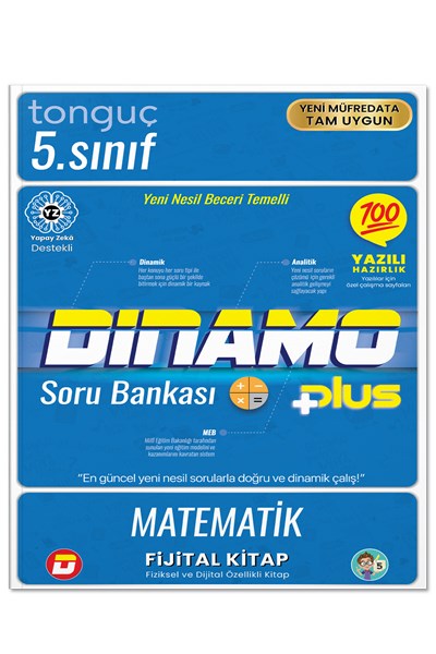 5. Sınıf Matematik Dinamo Soru Bankası  Tonguç Yayınları