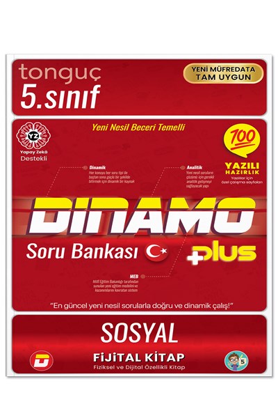 5. Sınıf Sosyal Bilgiler Dinamo Soru Bankası  Tonguç Yayınları
