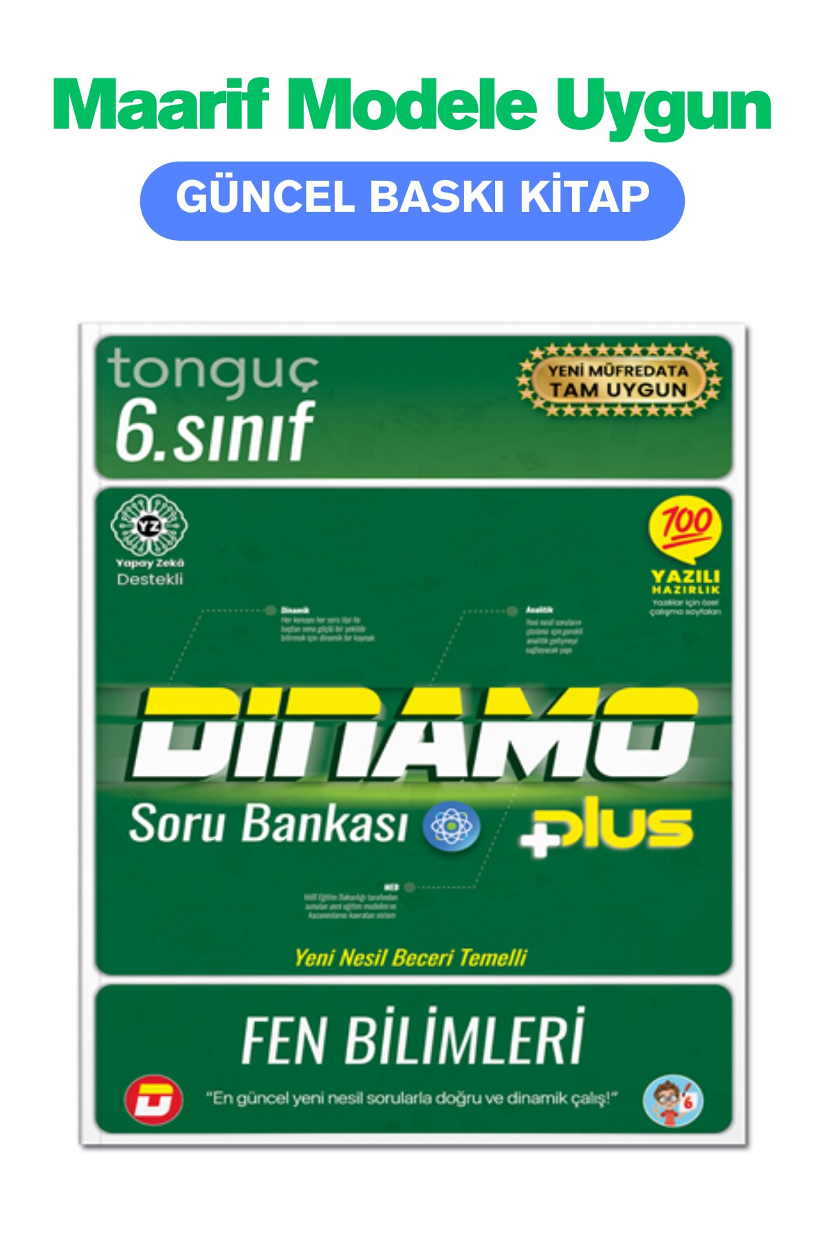 6. Sınıf Dinamo Fen Bilimleri Soru Bankası - Tonguç Yayınları