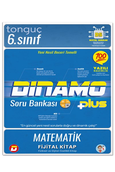 6. Sınıf Dinamo Matematik Soru Bankası  Tonguç Yayınları