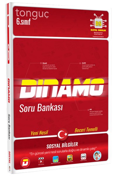 6. Sınıf Dinamo Sosyal Bilgiler Soru Bankası  Tonguç Yayınları
