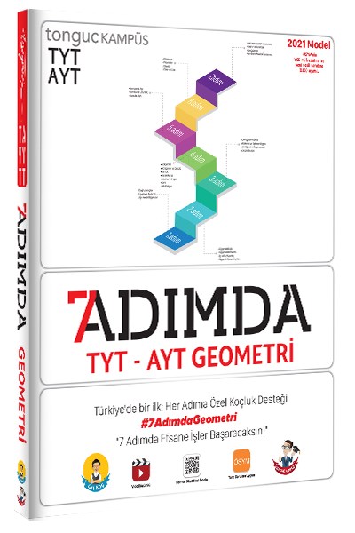 7 Adımda TytAyt Geometri Soru Bankası  Tonguç Kampüs