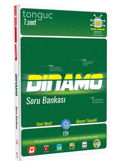 7. Sınıf Dinamo Fen Bilimleri Soru Bankası   Tonguç Yayınları