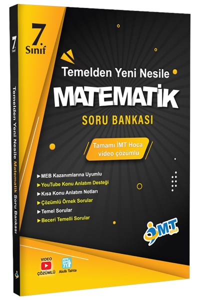 7. Sınıf İmt Matematik Temelden Yeni Nesile Soru Bankası