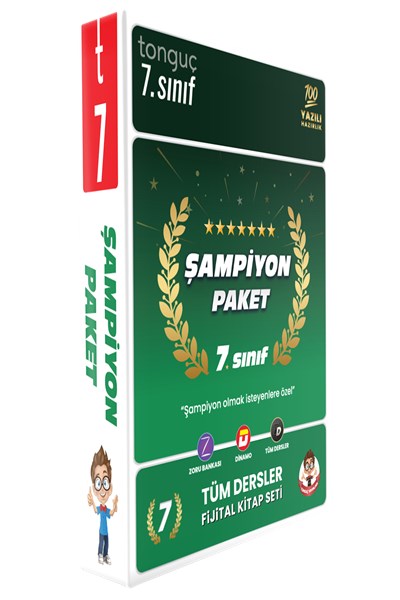 7. Sınıf Şampiyon Paketi Tonguç Akademi