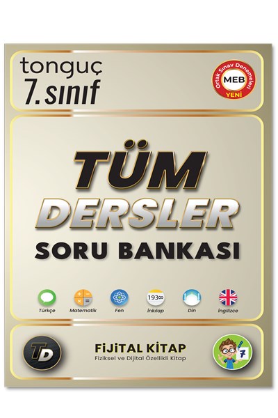 7. Sınıf Tüm Dersler Soru Bankası  Tonguç Yayınları