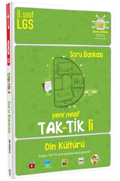 8. Sınıf Din Kültürü Ve Ahlak Bilgisi Taktikli Soru Bankası  Tonguç Yayınları