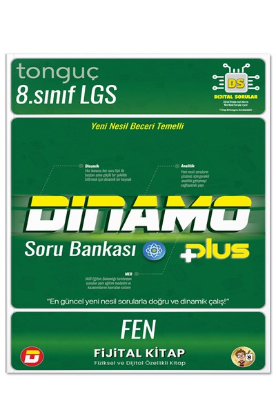 8. Sınıf Dinamo Fen Bilimleri Soru Bankası  Tonguç Yayınları