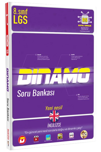 8. Sınıf İngilizce Dinamo Soru Bankası  Tonguç Yayınları