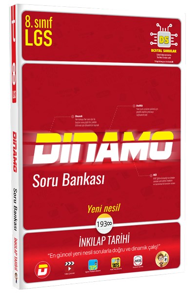 8. Sınıf İnkılap Tarihi Dinamo Soru Bankası  Tonguç Yayınları