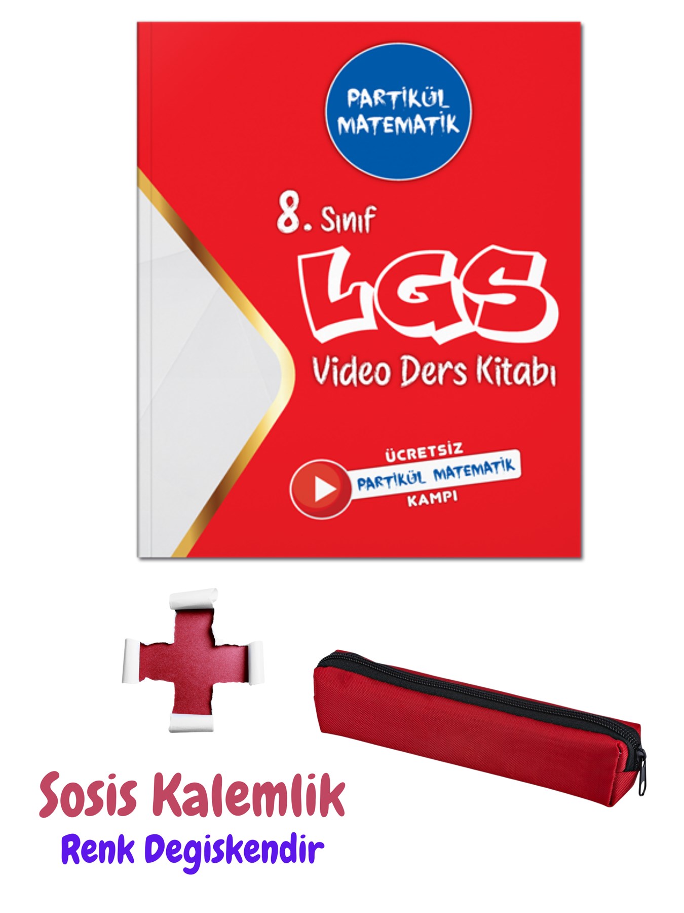 8. Sınıf Partikül Matematik Video Ders Kitabı + Kalem Kutusu