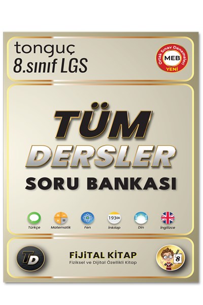 8. Sınıf Tüm Dersler Soru Bankası  Tonguç Yayınları