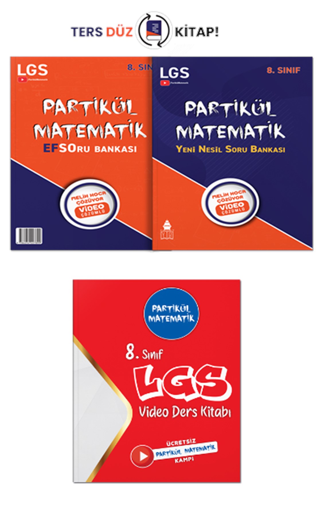 8. Sınıf Yeni Nesil Efso Matematik Soru Bankası  Ve Kamp Kitabı  Partikül Matematik