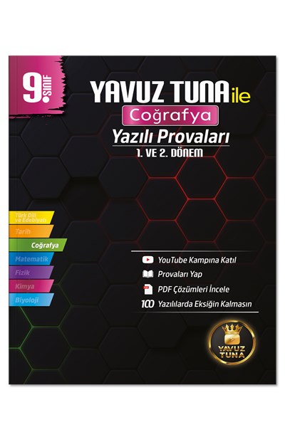 9. Sınıf Coğrafya Yazılı Provaları - Yavuz Tuna