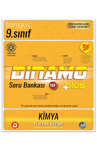 9. Sınıf Dinamo Kimya Soru Bankası  Tonguç Yayınları