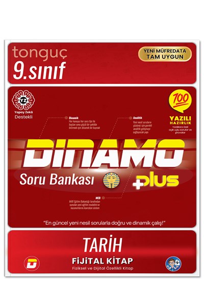 9. Sınıf Dinamo Tarih Soru Bankası  Tonguç Yayınları