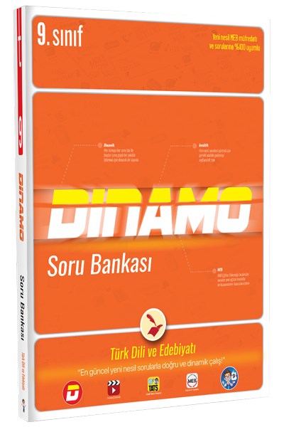 9. Sınıf Dinamo Türk Dili Ve Edebiyatı Soru Bankası  Tonguç Yayınları