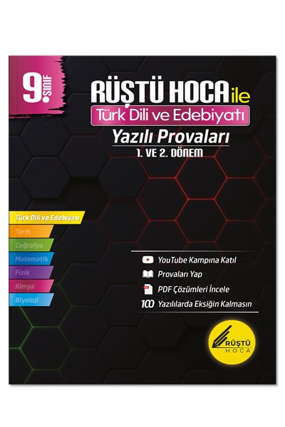 9. Sınıf Türk Dili ve Edebiyatı Yazılı Provaları - Rüştü Hoca