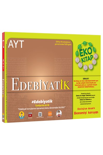 Ayt Edebiyatik Eko Edebiyat Soru Bankası  Tonguç Yayınları