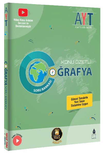 Ayt Konu Özetli Coğrafya Soru Bankası  Yavuz Tuna Yayınları