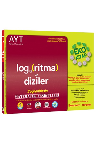 Ayt Matematik Fasikülleri Logaritma  Dizi Eko  Tonguç Yayınları