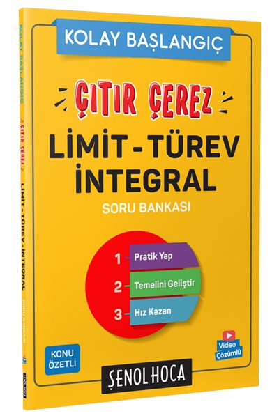 Çıtır Çerez Limit Türev İntegral  Şenol Hoca