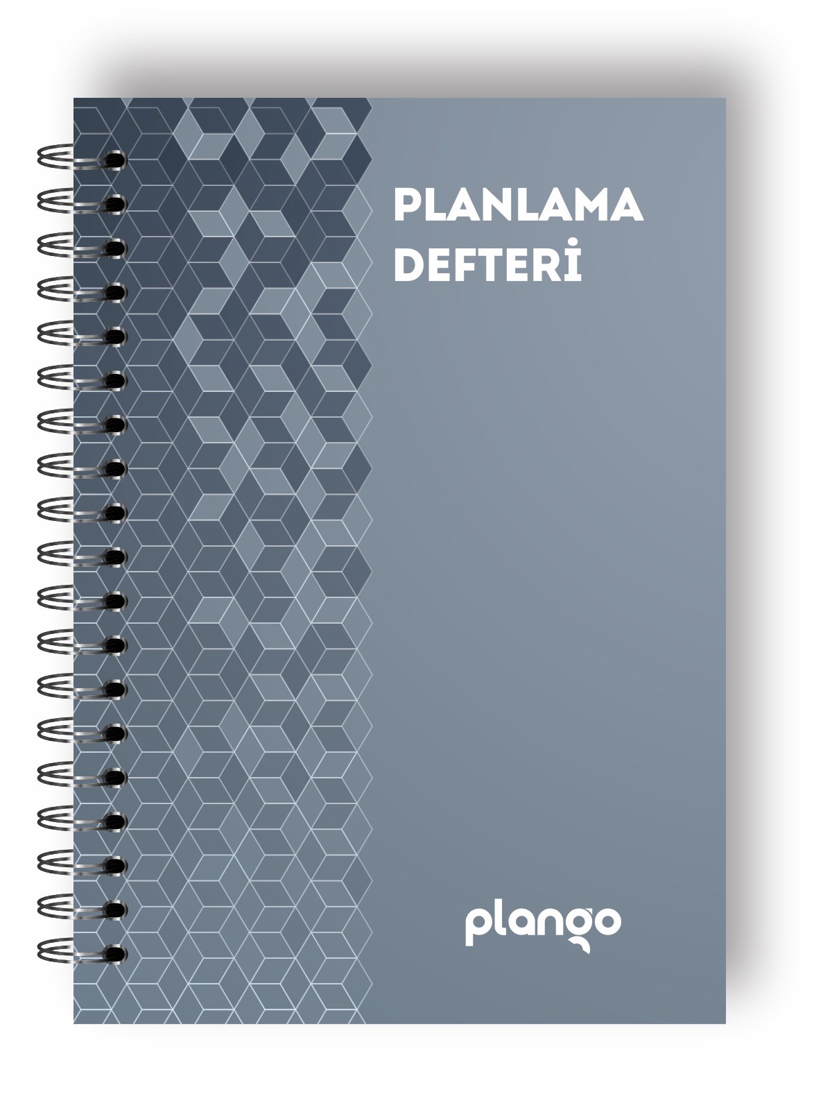 Gri Örgü Günlük Planlayıcı Defter  Daily Planner  Ders Çalışma Planlayıcı Defteri  Planlama Defte