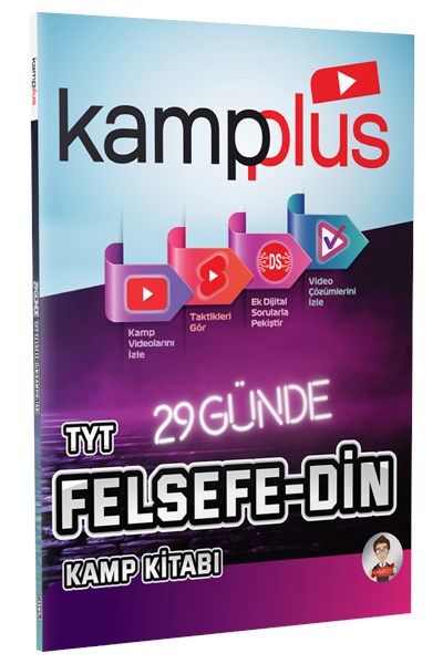Kampplus 29 Günde Tyt Felsefe  Din Kampı Video Anlatımlı Kamp Kitabı