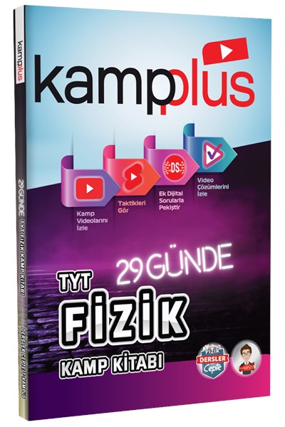 Kampplus 29 Günde Tyt Fizik Kampı Video Anlatımlı Kamp Kitabı