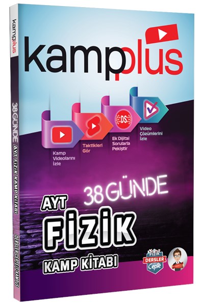 Kampplus 38 Günde Ayt Fizik Kampı Video Anlatımlı Kamp Kitabı
