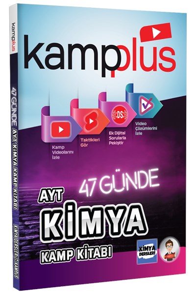 Kampplus 47 Günde Ayt Kimya Kampı Video Anlatımlı Kamp Kitabı