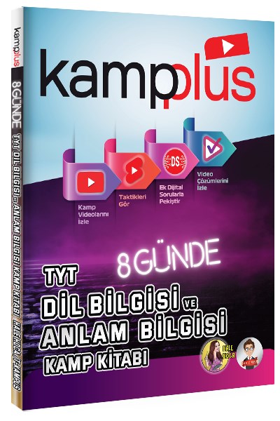 Kampplus 8 Günde Tyt Dil Bilgisi Ve Anlam Bilgisi Kampı  Tonguç Akademi