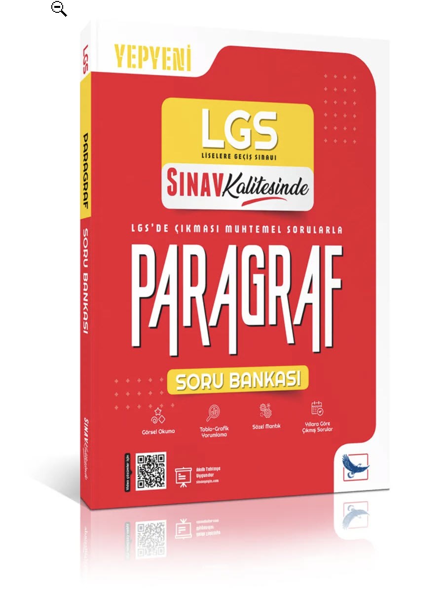 Lgs 8. Sınıf Türkçe Paragraf Soru Bankası  Sınav Yayınları